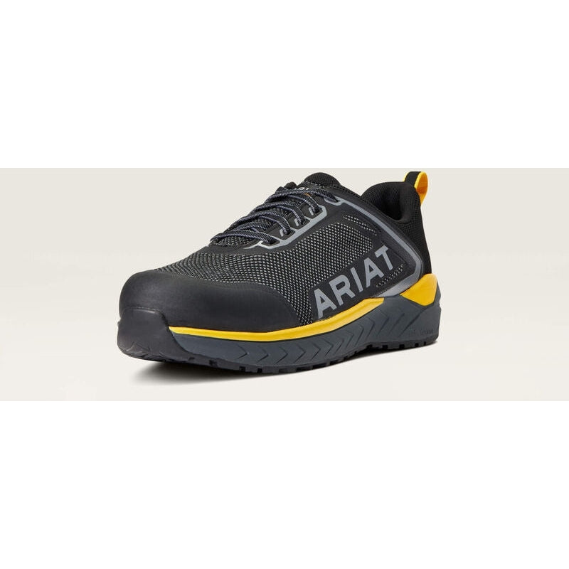 Ariat Men's Outpace Sd Composite Toe Safety Slip Resistant Work Shoe -Charcoal- 10040319 - Overlook Boots
