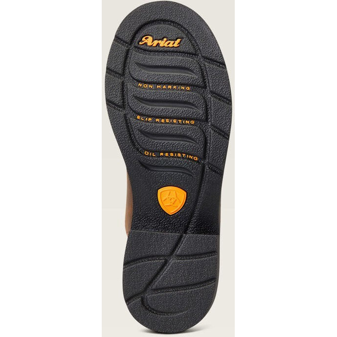 Ariat Women's Fatbaby Pull On Steel Toe Work Boot -Brown- 10040431  - Overlook Boots