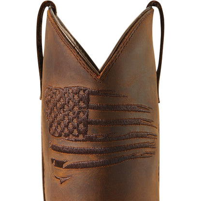 Ariat Women's Anthem Patriot 10" Composite Toe Waterproof Western Work Boot- 10040433 - Overlook Boots