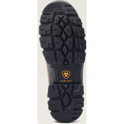 Ariat Men's Treadfast 8" Soft Toe Waterproof Slip Resistant Work Boot - Brown - 10042484 - Overlook Boots