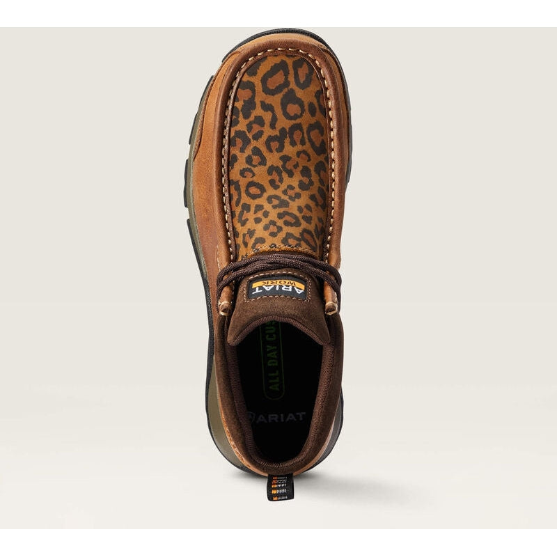 Ariat Women's Edge Lte Moc Composite Toe Slip Resistant Work Boot - Brown - 10042485 - Overlook Boots