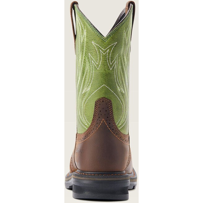 Ariat Men's Sierra Shock Shield Western Work Boot -Brown- 10042555  - Overlook Boots