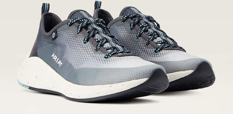 Ariat Women's ShiftRunner Soft Toe Slip Resistant Work Shoe - Grey - 10042566 - Overlook Boots