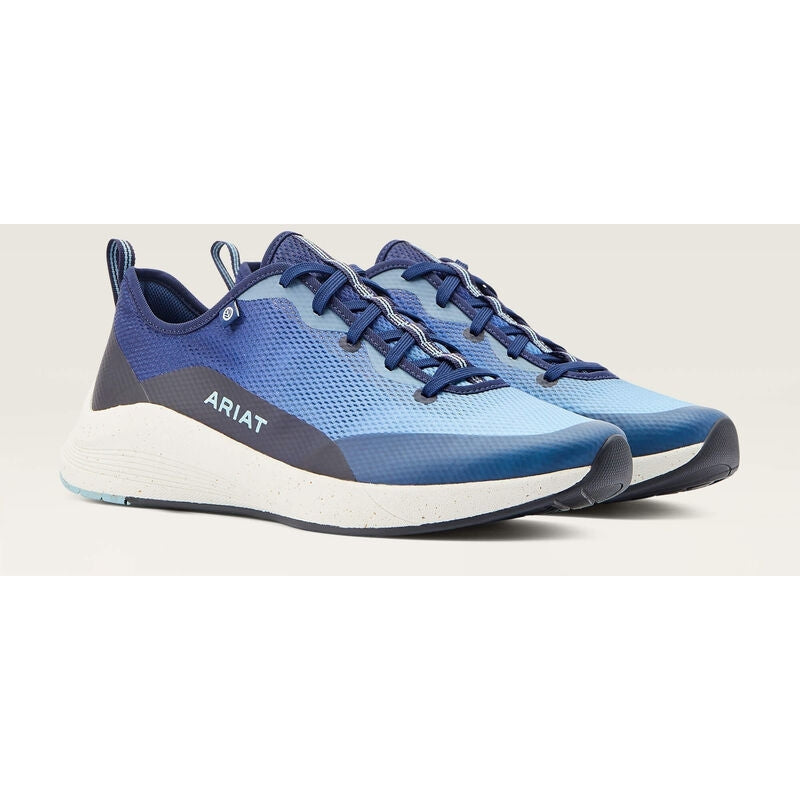 Ariat Men's ShiftRunner Soft Toe Slip Resistant Work Shoe - Blue - 10042569  - Overlook Boots