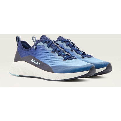 Ariat Men's ShiftRunner Soft Toe Slip Resistant Work Shoe - Blue - 10042569  - Overlook Boots