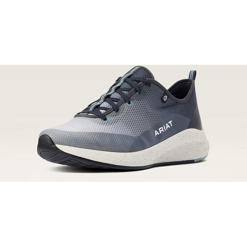 Ariat Men's ShiftRunner Soft Toe Slip Resistant Work Shoe - Grey - 10042570  - Overlook Boots