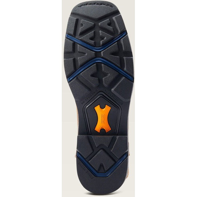 Ariat Men's Sierra Shock Shield Patriot Steel Toe Western Work Boot -Brown- 10044426 - Overlook Boots