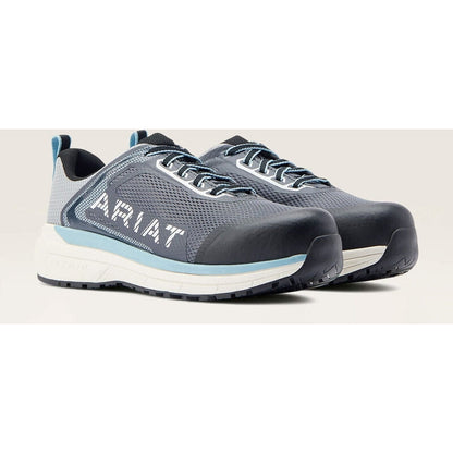 Ariat Women's Outpace Static Dissipative Composite Toe Safety Slip Resistant Work Shoe -Ebony- 10044427 - Overlook Boots