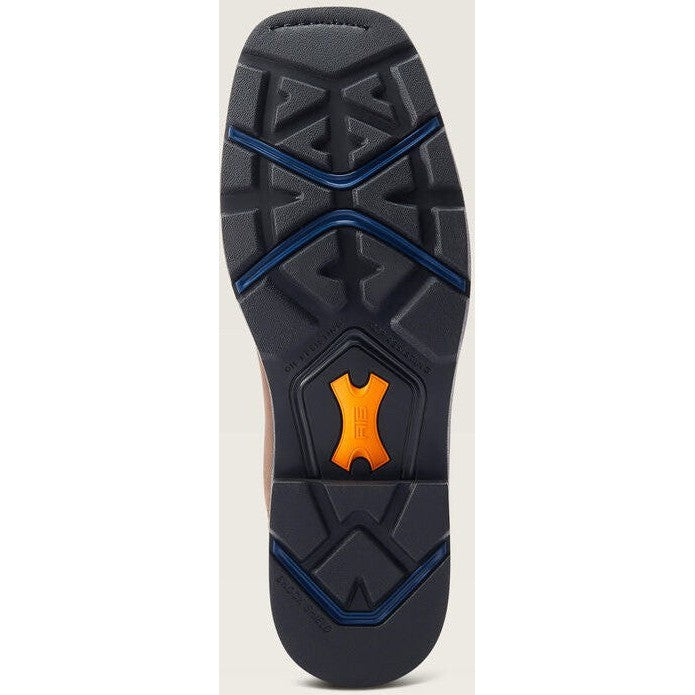 Ariat Men's Sierra Shock Shield Patriot Western Work Boot - Brown - 10044505  - Overlook Boots