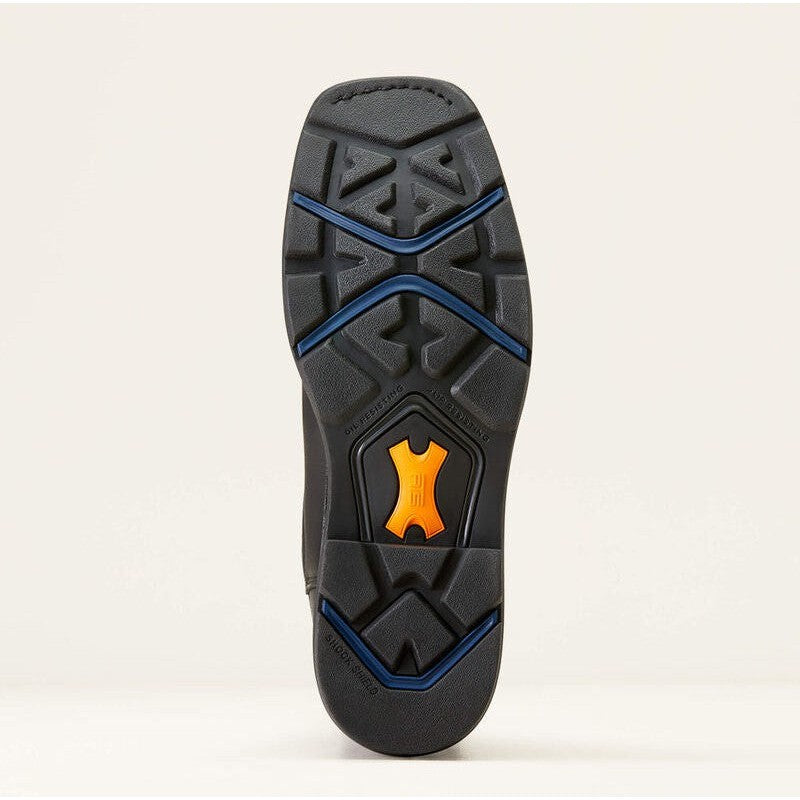 Ariat Men's Sierra Shock Shield Steel Toe Western Work Boot -Black- 10046929  - Overlook Boots