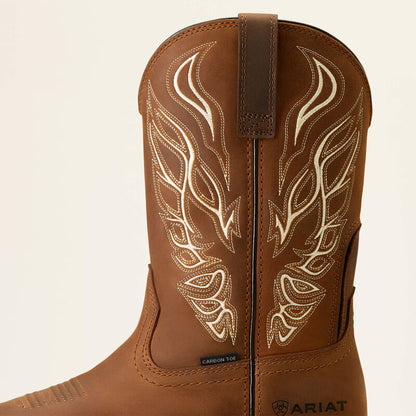 Ariat Men's WorkHog Xt Phoenix Composite Toe Western Work Boot - Brown - 10046931 - Overlook Boots