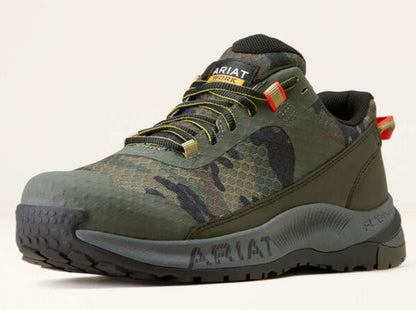 Ariat Men's Outpace Shift Composite Toe Work Shoe -Camo- 10047025  - Overlook Boots