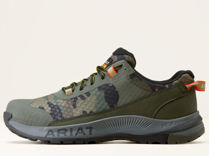 Ariat Men's Outpace Shift Composite Toe Work Shoe -Camo- 10047025  - Overlook Boots