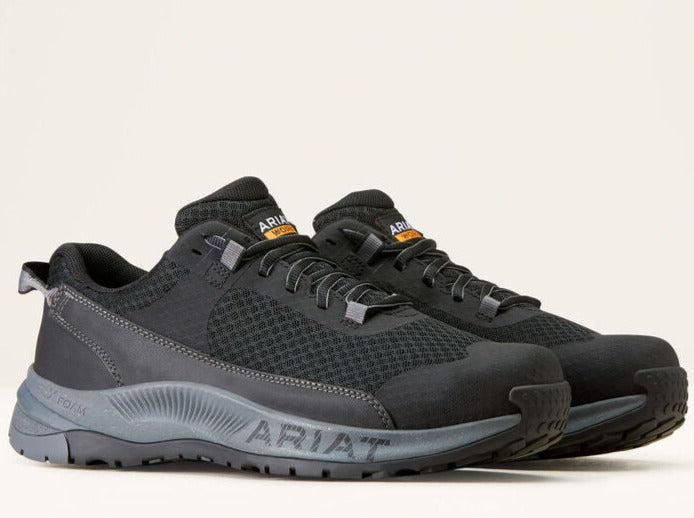 Ariat Men's Outpace Shift Composite Toe Work Shoe -Black- 10047026 - Overlook Boots