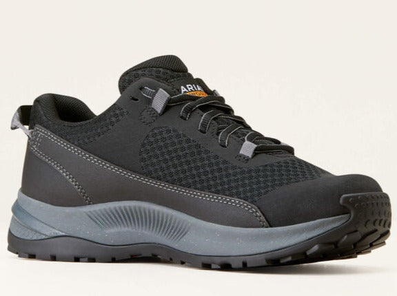 Ariat Men's Outpace Shift Slip Resistant Work Shoe -Black- 10047027 7 / Medium / Black - Overlook Boots