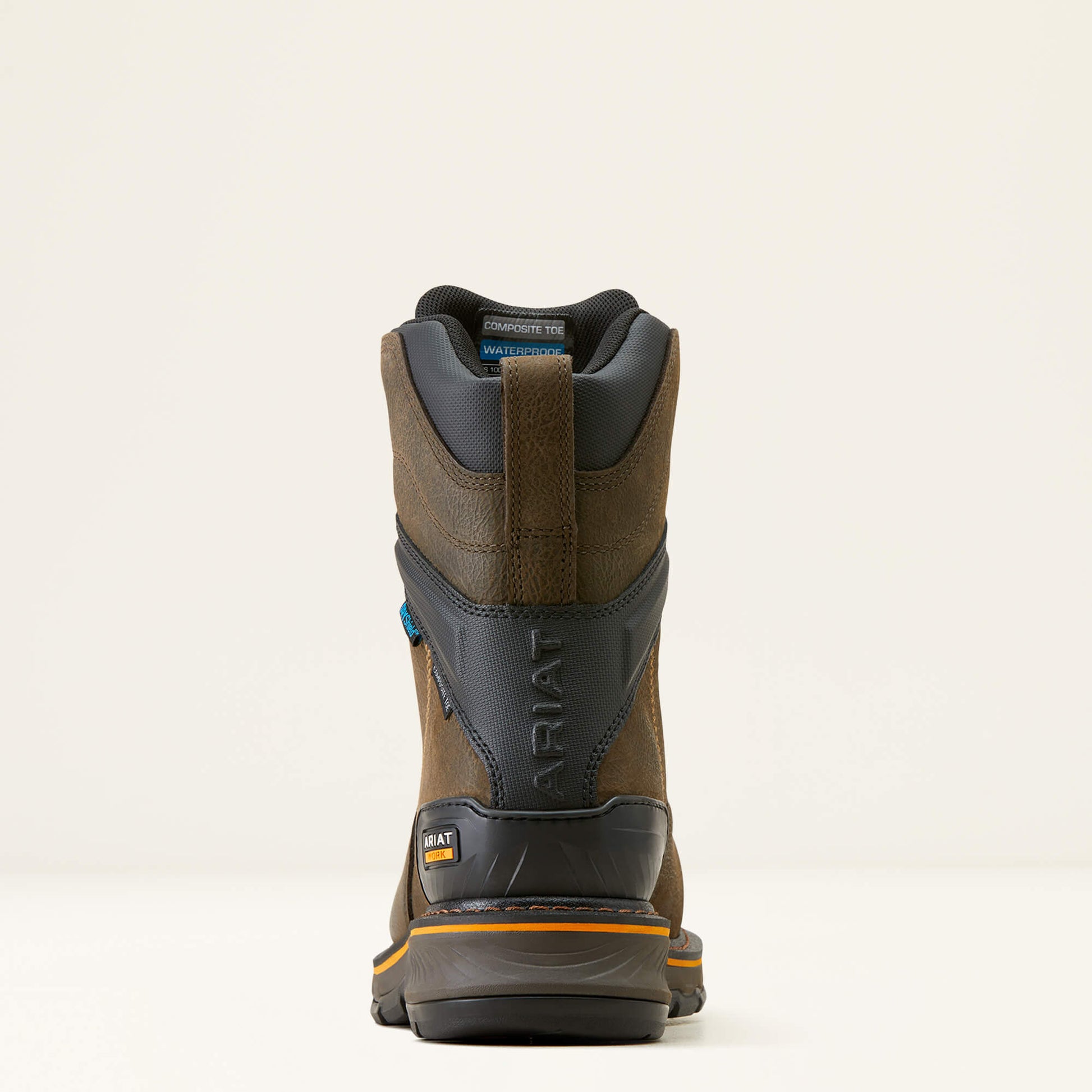 Ariat Men's Stump Jumper 8" Composite Toe Waterproof BOA Work Boot- Coffee- 10048059 - Overlook Boots