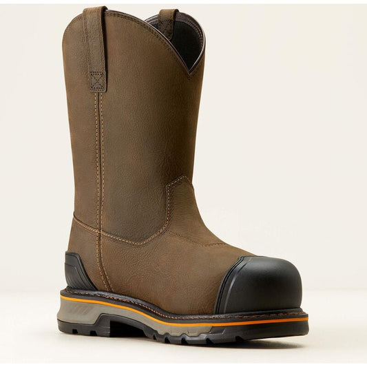 Ariat Men's Stump Jumper BOA Composite Toe Waterproof Work Boot- Coffee- 10048061 - Overlook Boots