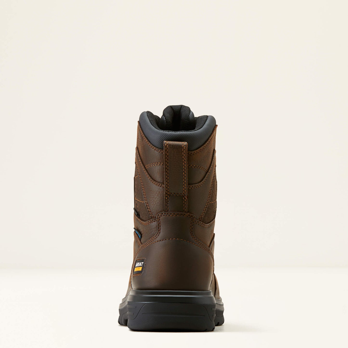 Ariat Men's Turbo 8" Carbon Toe Waterproof Work Boot - Rich Brown - 10050823 - Overlook Boots