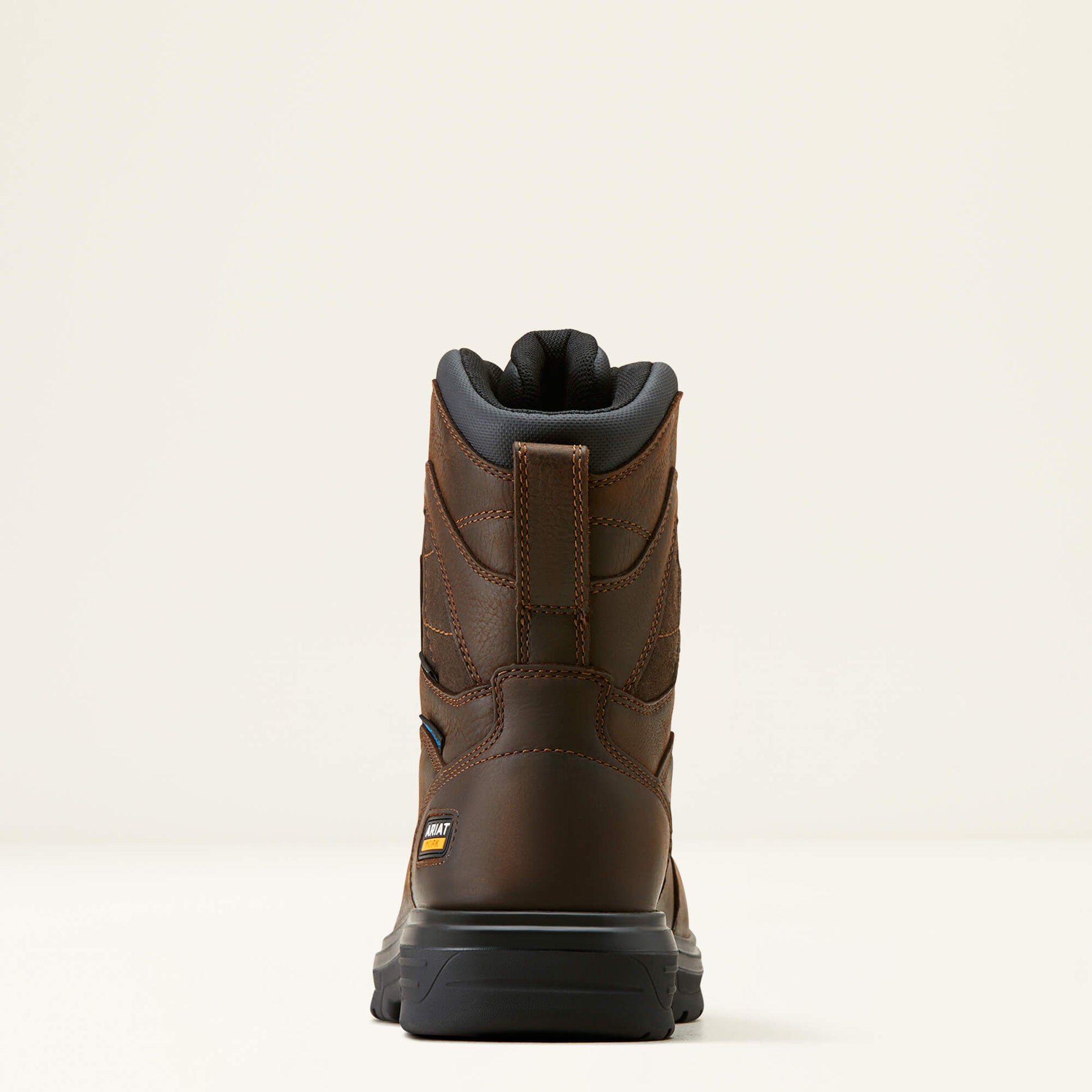 Ariat Men's Turbo 8" Carbon Toe Waterproof Work Boot - Rich Brown - 10050823 - Overlook Boots