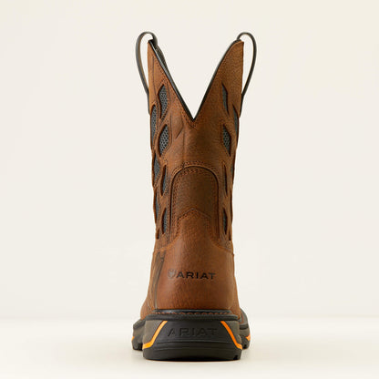 Ariat Men's Big Rig Tread VentTEK 11" Soft Toe Western Work Boot- 10050828  - Overlook Boots