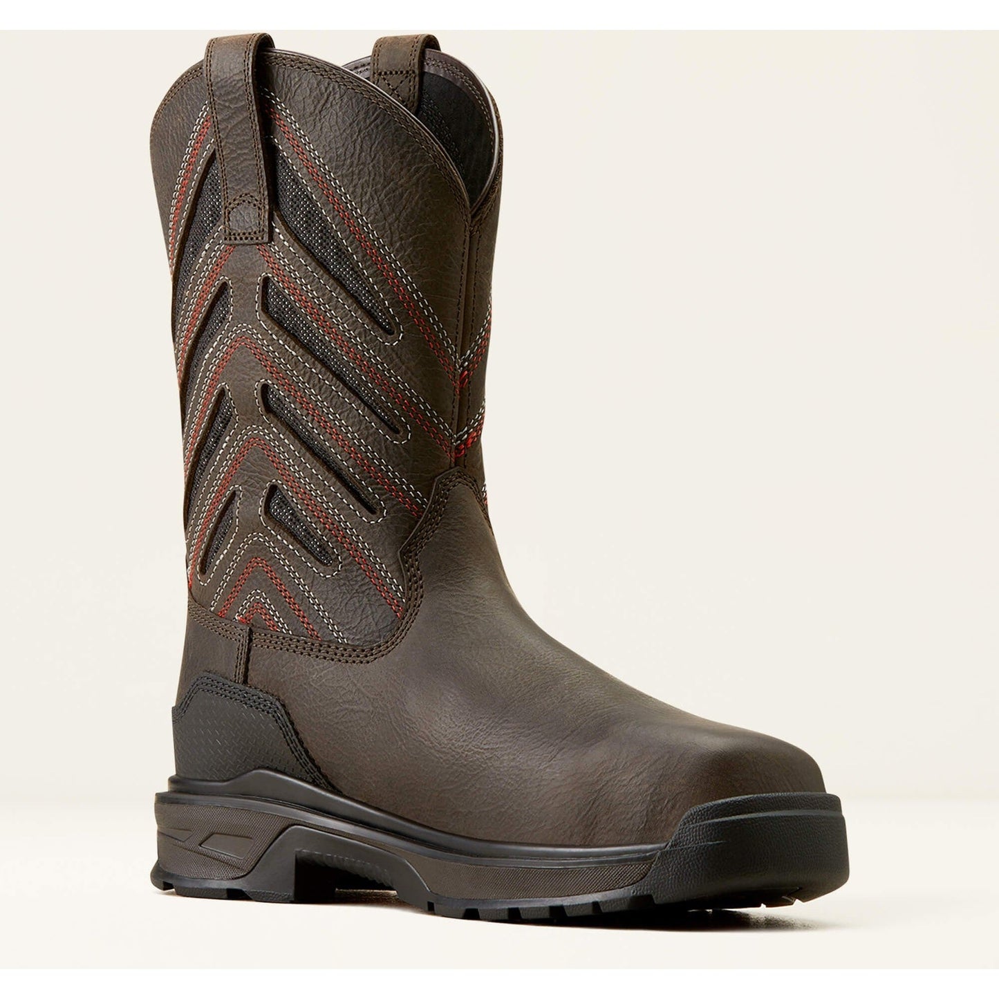 Ariat Men's Intrepid VentTEK 11" Composite Toe Wellington Work Boot- 10050830 7 / Medium / Brown - Overlook Boots