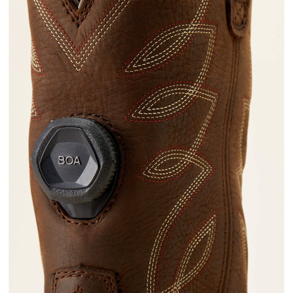 Ariat Women's Riveter 10" Composite Toe Waterproof Puncture Resistant Work Boot - Brown - 10050831 - Overlook Boots