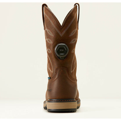 Ariat Women's Riveter 10" Composite Toe Waterproof Puncture Resistant Work Boot - Brown - 10050831 - Overlook Boots