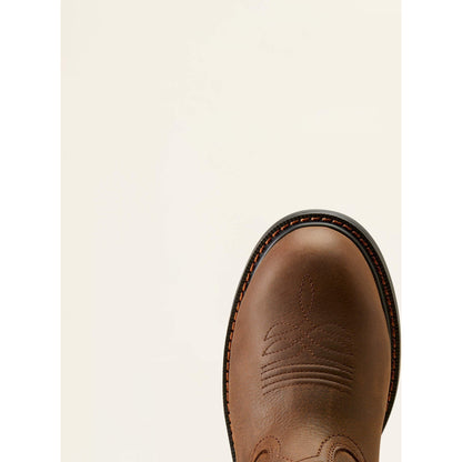 Ariat Women's Riveter 10" Composite Toe Waterproof Puncture Resistant Work Boot - Brown - 10050831 - Overlook Boots