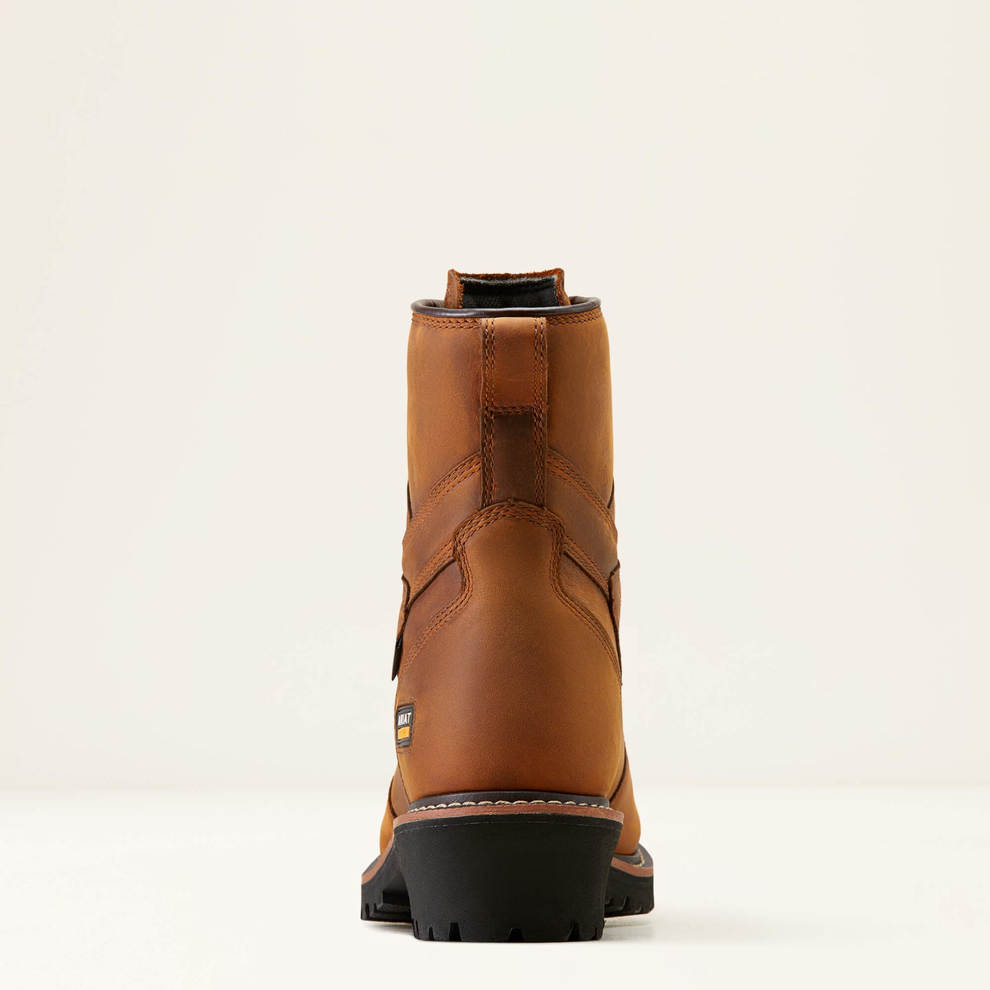 Ariat Men's Logger Shock Shield 8" Soft Toe Waterproof Work Boot- Brown- 10050841 - Overlook Boots