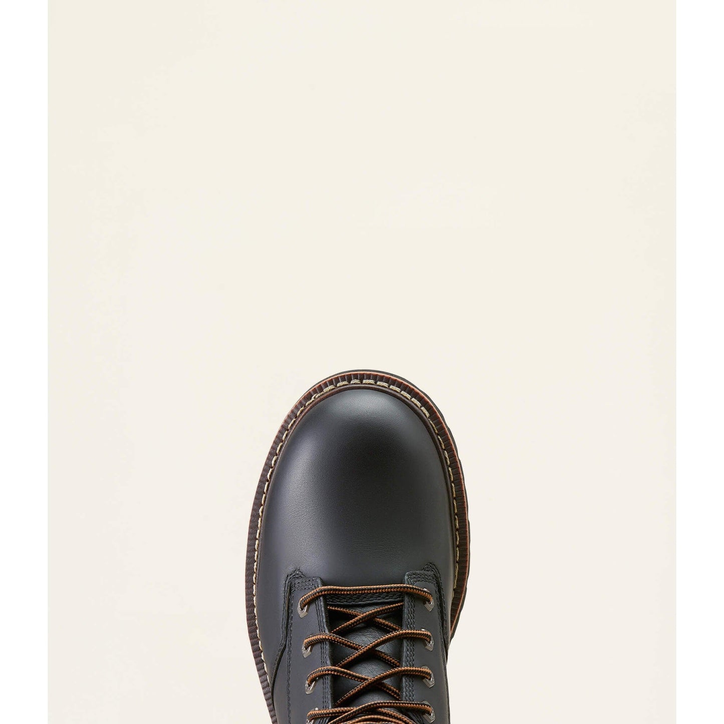 Ariat Men's Logger Shock Shield 8" Soft Toe Waterproof Work Boot- Black- 10050842 - Overlook Boots