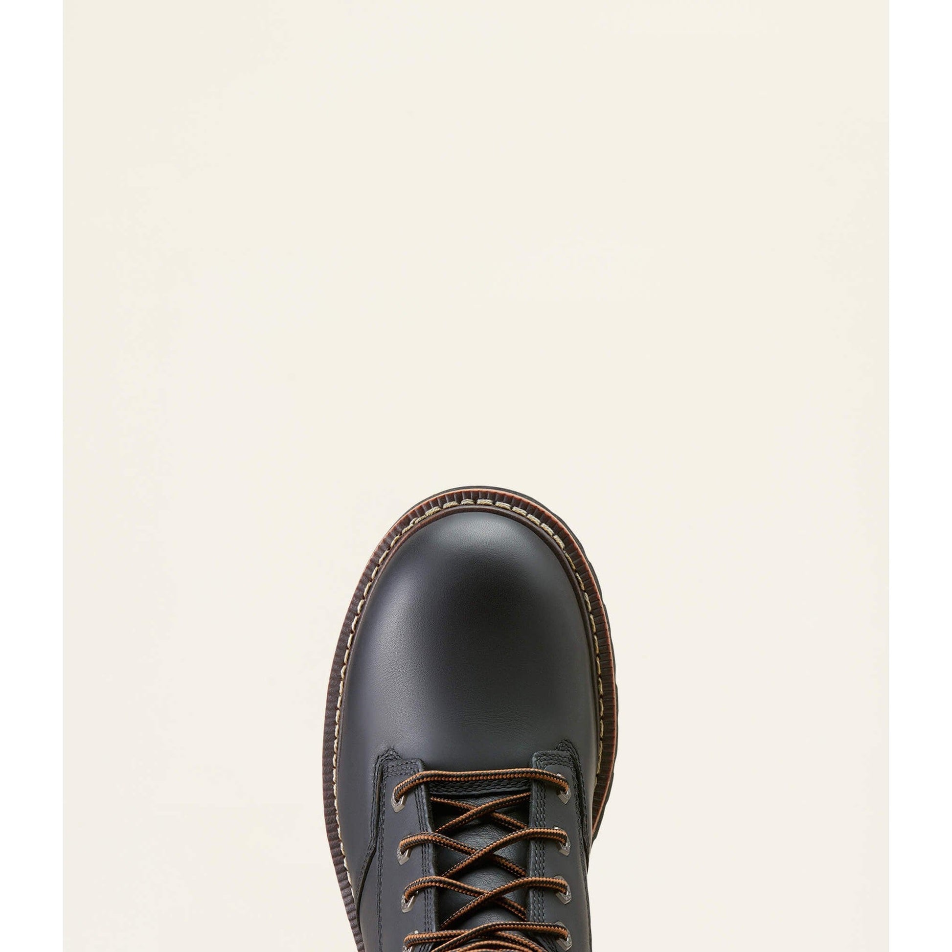 Ariat Men's Logger Shock Shield 8" Soft Toe Waterproof Work Boot- Black- 10050842 - Overlook Boots