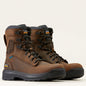 Ariat Men's Turbo 8" Soft Toe Waterproof Lace-Up Work Boot - Brown - 10050843 7 / Medium / Brown - Overlook Boots