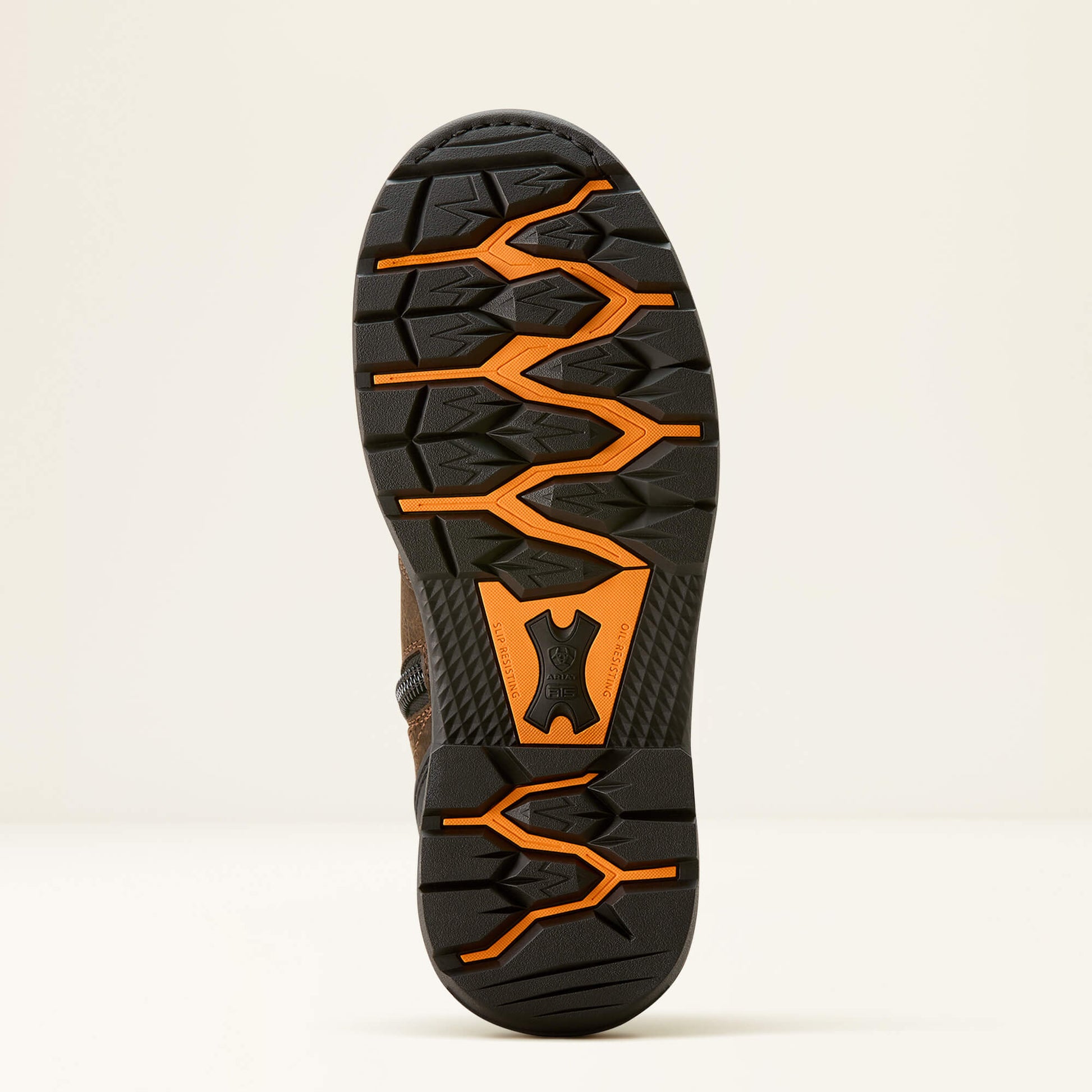 Ariat Men's Big Rig 8" Waterproof Slip Resistant Work Boot -Coffee- 10053572 - Overlook Boots