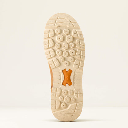 Ariat Women's Rebar Waterproof Chelsea Wedge Work Boot -Brown- 10053720 - Overlook Boots