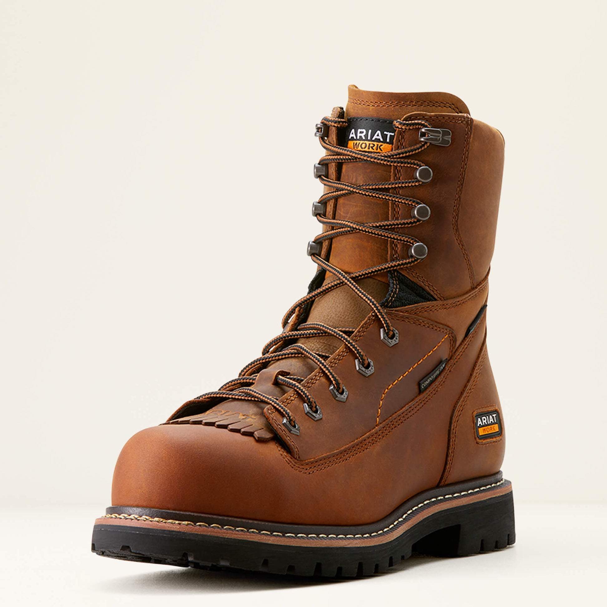 Ariat Men's Longview Shock Shield 8" Composite Toe Waterproof Work Boot - 10053817 - Overlook Boots