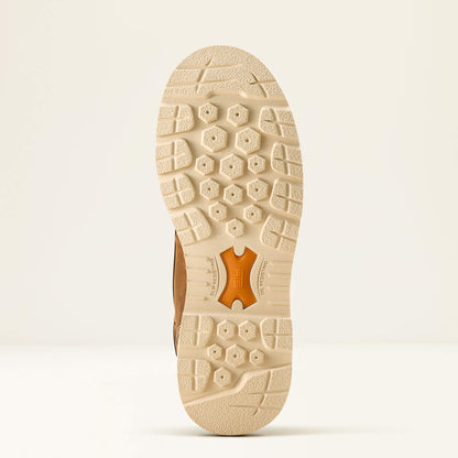 Ariat Women's Rebar Lift 6" Soft Toe Waterproof Work Boot- Brown- 10053822 - Overlook Boots