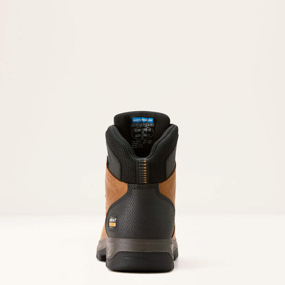 Ariat Men's Turbo Duratread XTR 6" Round Toe Waterproof Work Boot - Brown - 10054292 - Overlook Boots