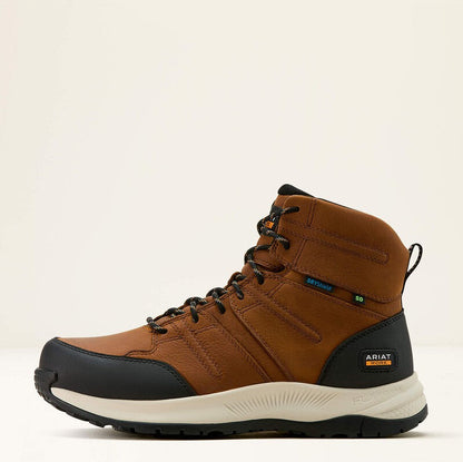 Ariat Men's Outpace Shift 6" Static Dissipative Composite Toe Waterproof Work Boot- Brown- 10060891 - Overlook Boots