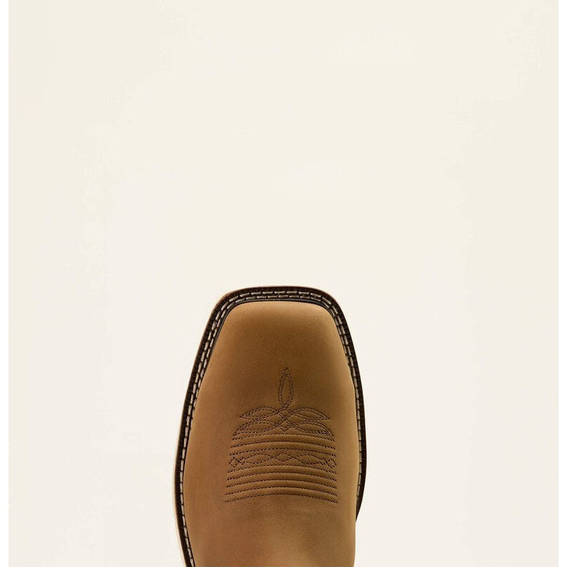 Ariat Men's Activator 11" Steel Toe Waterproof Western Work Boot- Brown/Blue- 10060893 - Overlook Boots