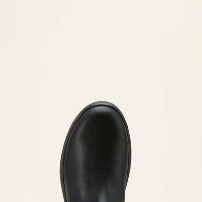 Ariat Men's Turbo 6" Round Toe Waterproof Chelsea Work Boot - Black - 10060896 - Overlook Boots