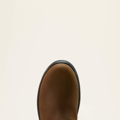 Ariat Men's Turbo CSA 6" Carbon Toe Waterproof Chelsea Work Boot- Brown- 10060897 - Overlook Boots