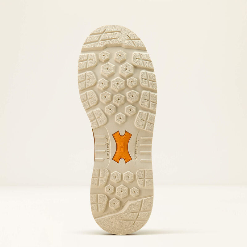 Ariat Men's Rebar 6" Waterproof Wedge Chelsea Work Boot - Brown - 10061116 - Overlook Boots