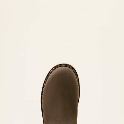 Ariat Women's Rebar 5.5" Composite Toe Waterproof Wedge Chelsea Work Boot - Grey - 10061117 - Overlook Boots