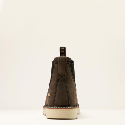 Ariat Women's Rebar 5.5" Round Toe Waterproof Wedge Chelsea Work Boot - Grey - 10061118 - Overlook Boots