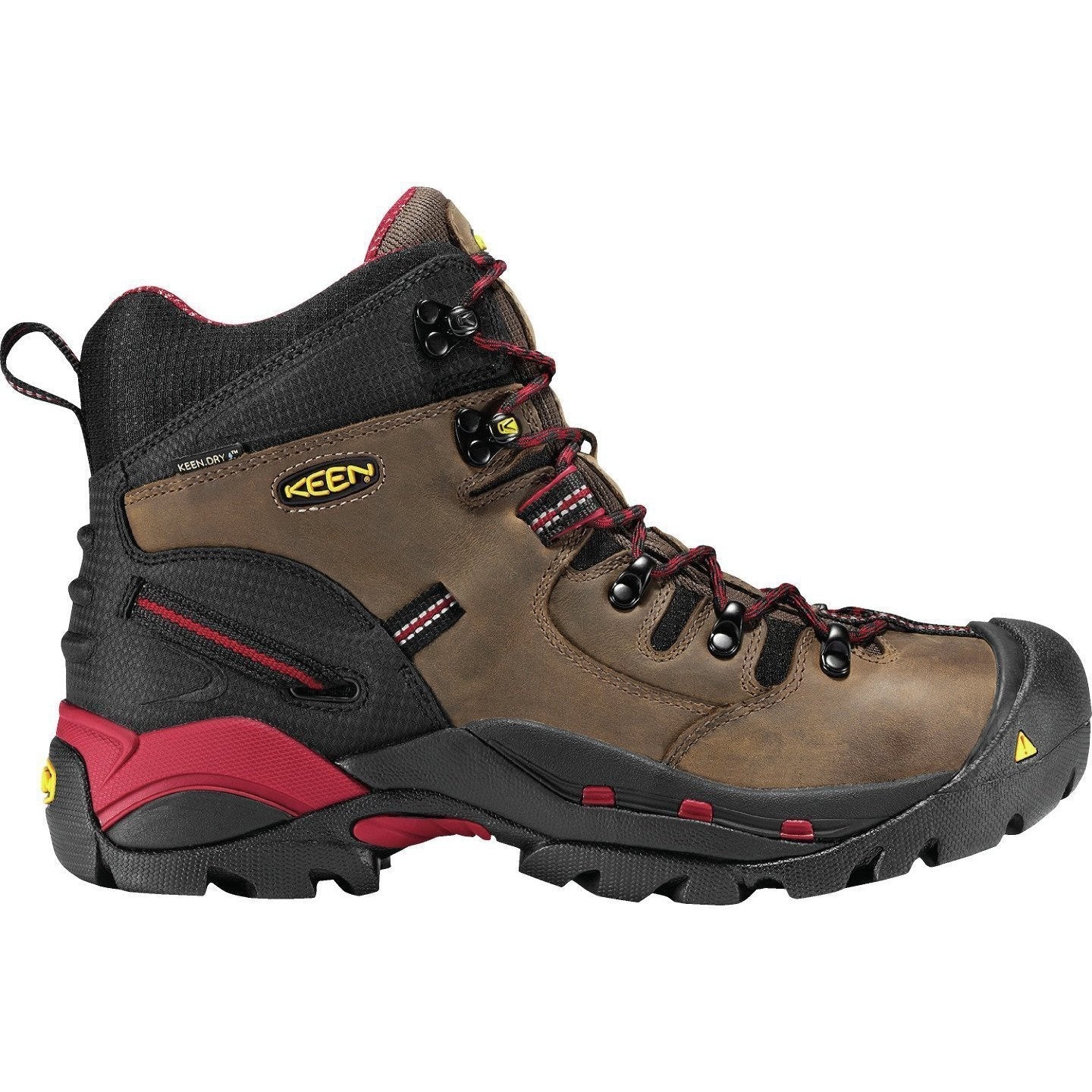 Keen Utility Pittsburgh Steel Toe Hiker Work Boot - Bison - 1007024  - Overlook Boots