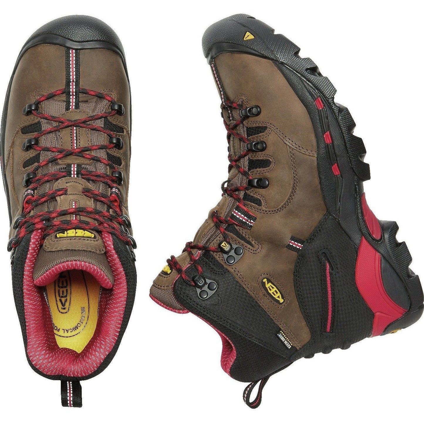 Keen Utility Pittsburgh Steel Toe Hiker Work Boot - Bison - 1007024  - Overlook Boots