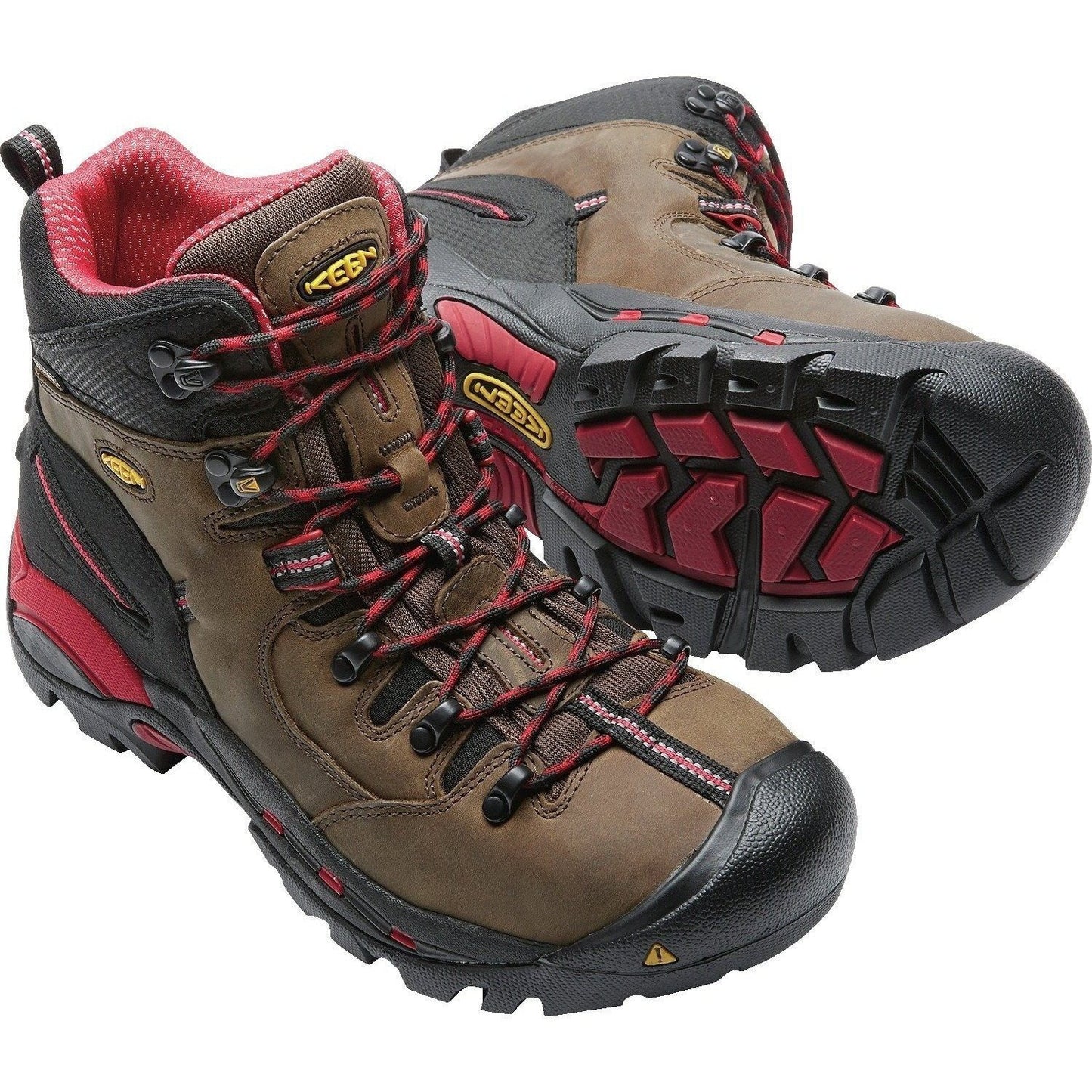 Keen Utility Pittsburgh Steel Toe Hiker Work Boot - Bison - 1007024  - Overlook Boots