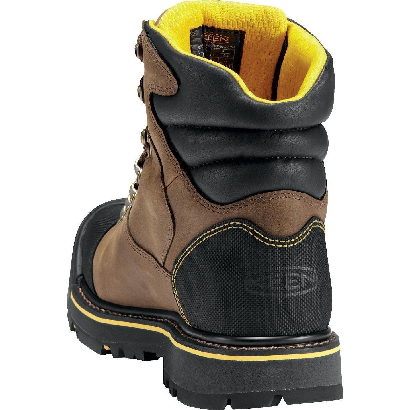 Keen Utility Men's Milwaukee Steel Toe Waterproof Work Boots - Brown - 1009174 - Overlook Boots