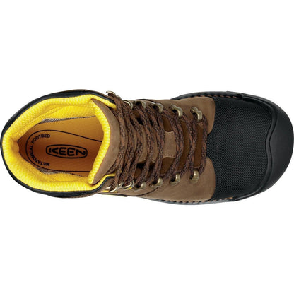 Keen Utility Men's Milwaukee Steel Toe Waterproof Work Boots - Brown - 1009174 - Overlook Boots