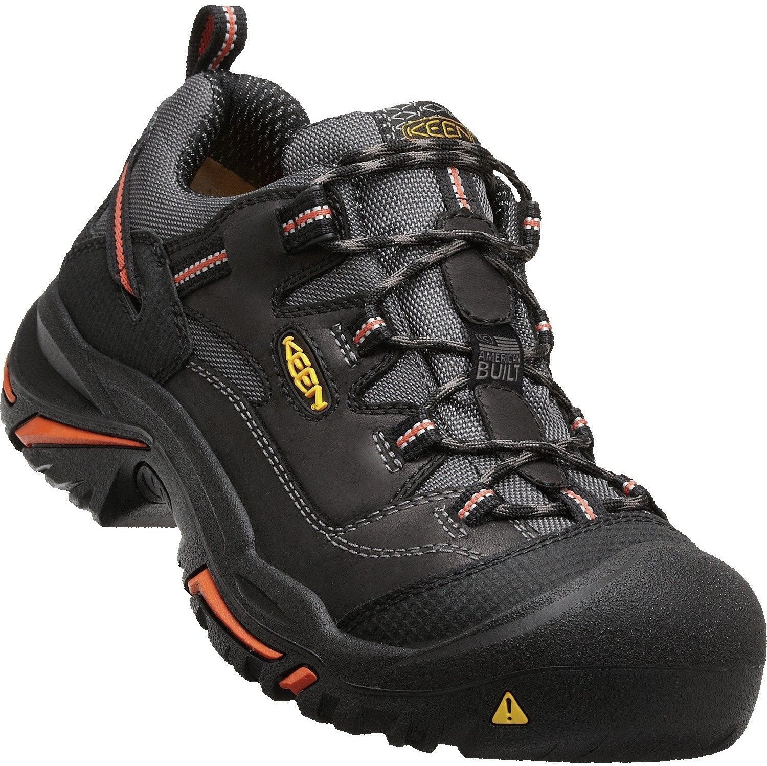 Keen Utility Men's Braddock Low Stl American Built Work Shoe 1011244 8 / Medium / Black - Overlook Boots